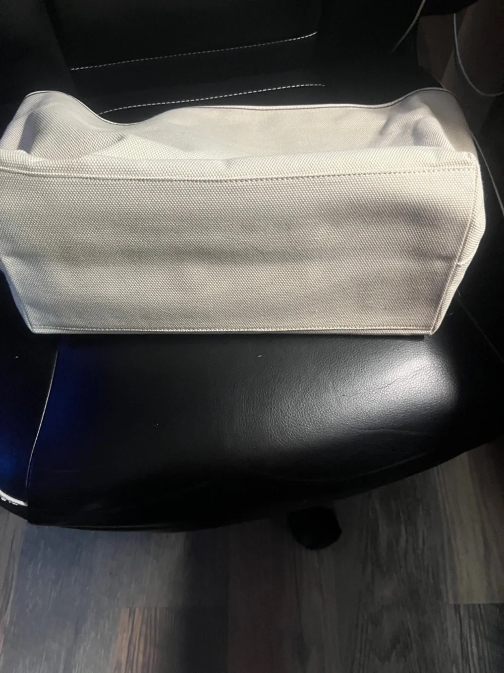 Canvas Tote Bag in Cream - Unbranded